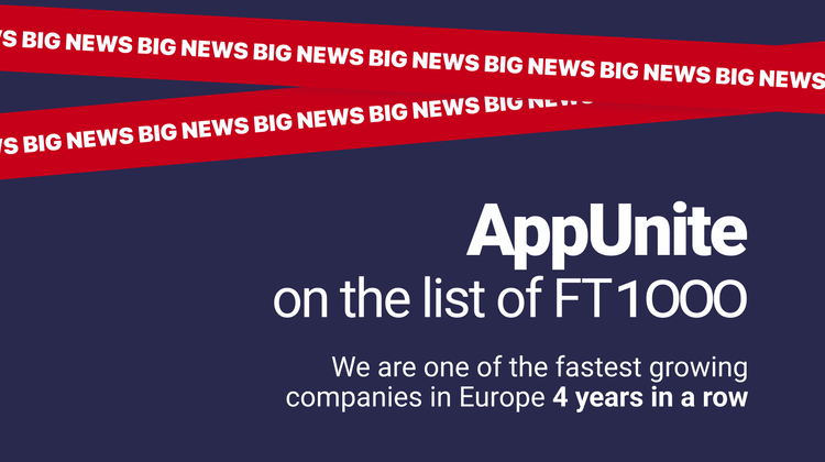 Appunite On Ft 1000 Europes Fastest Growing Companies 2023 Appunite